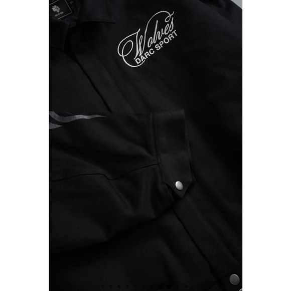 Darc Sport Finite Future Bloodline Moe Embroidered Canvas Full Zip Jacket Medium - Picture 8 of 12